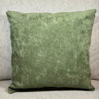 cojin decorativo color verde