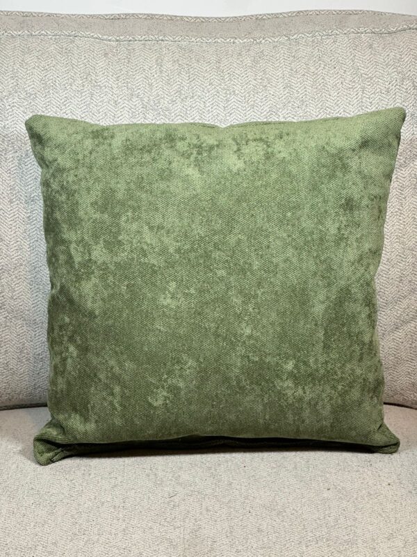cojin decorativo color verde